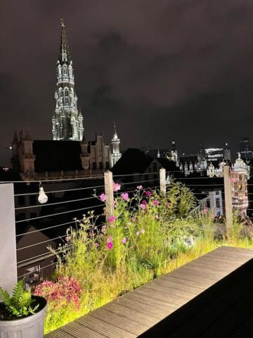 Duplex Dernier Etage Avec Terasse A Deux Pas De La Grand Place Brusel Exteriér fotografie